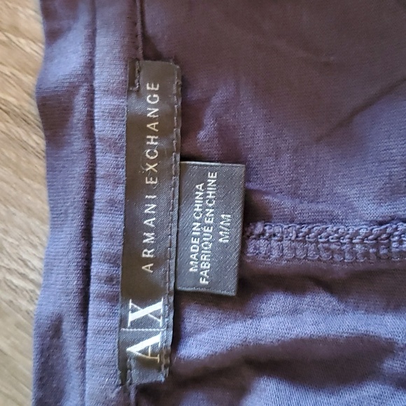 ✅ $10 ADD-ON ✅ Armani Exchange top T-shirt Ombre Tie Dye Stripe ✅ $10 ADD-ON ✅ - Picture 5 of 6